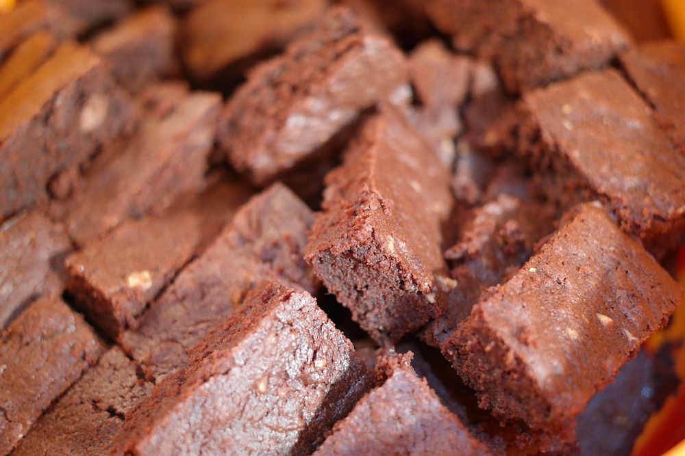 Free chocolate brownies image, public domain CC0 photo.