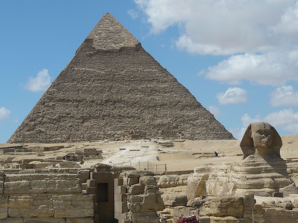 Free the Great Pyramid of Giza in Egypt image, public domain CC0 photo.