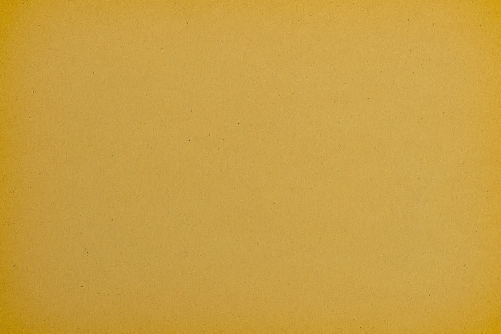 Mustard yellow background, paper texture, design space