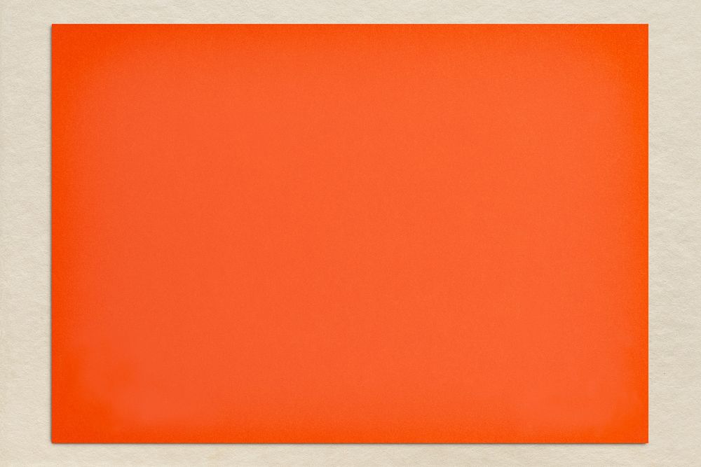 Aerospace orange paper background, design space