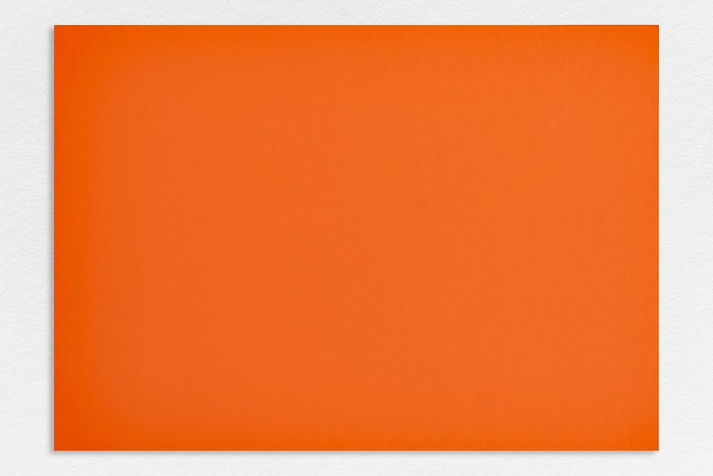 Orange paper background, design space