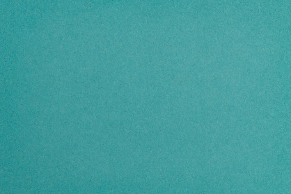 Teal paper texture background, copy space