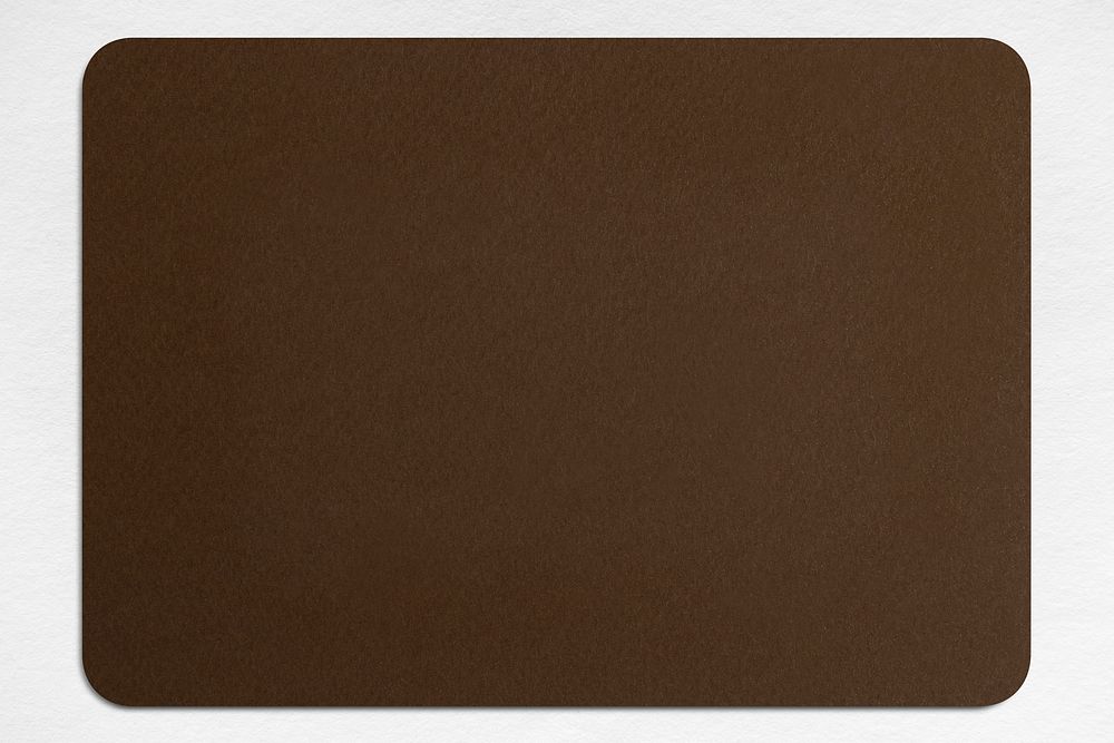 Dark brown paper texture background, copy space psd