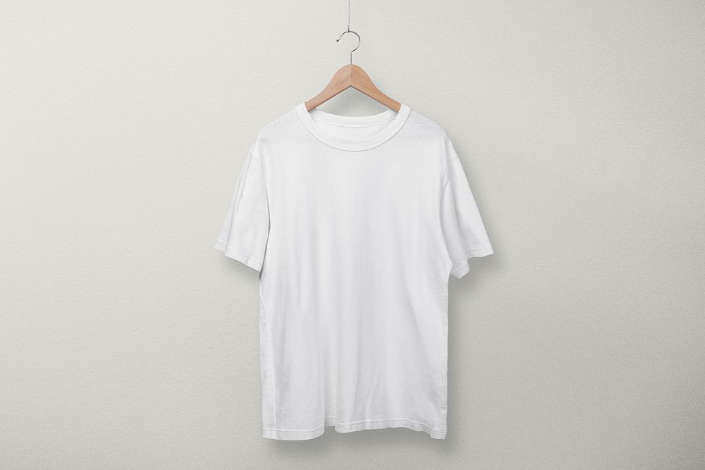 Simple white t-shirt
