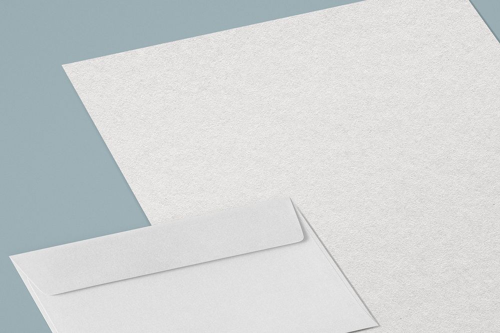 Blank paper & envelope, corporate identity 