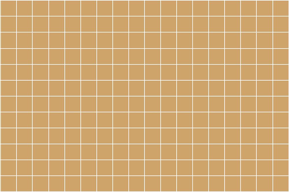 Grid pattern background, seamless brown simple design vector