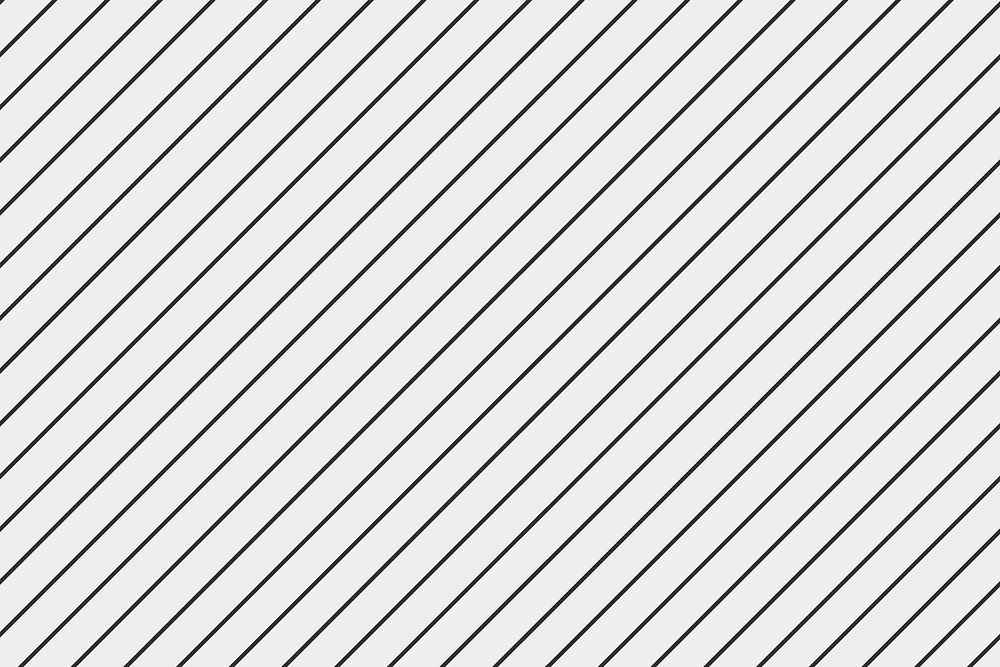 Diagonal stripes background, black simple line pattern psd