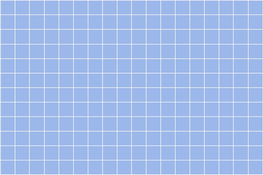Blue grid background, aesthetic pattern psd