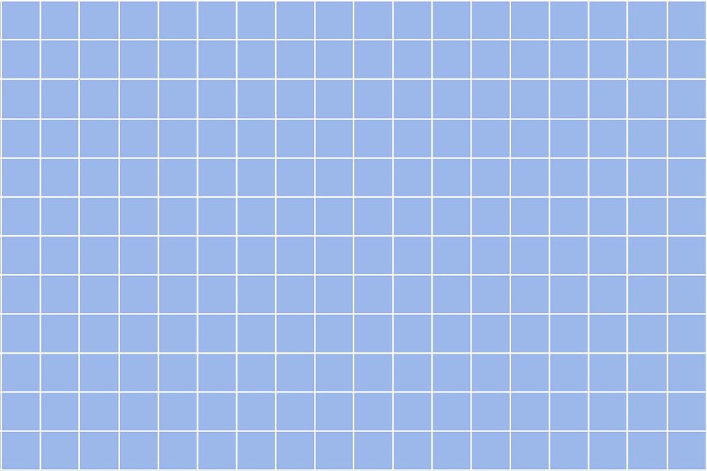 Blue grid background, aesthetic pattern
