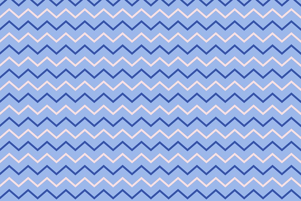 Chevron pattern background, blue abstract psd