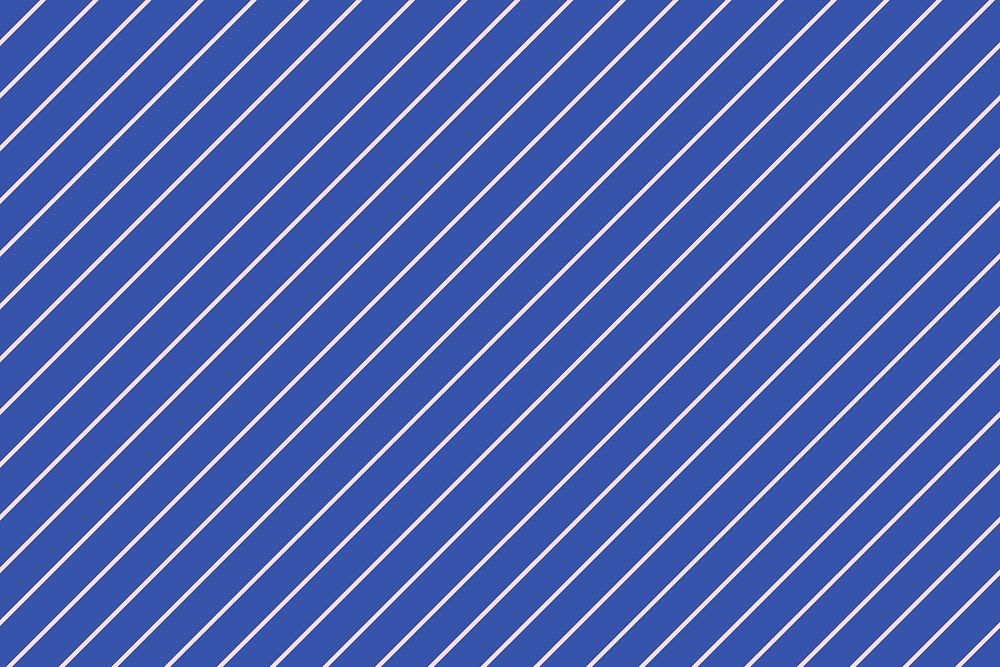 Blue diagonal stripes background, line pattern psd