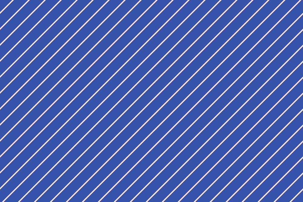 Blue diagonal stripes background, seamless line pattern vector