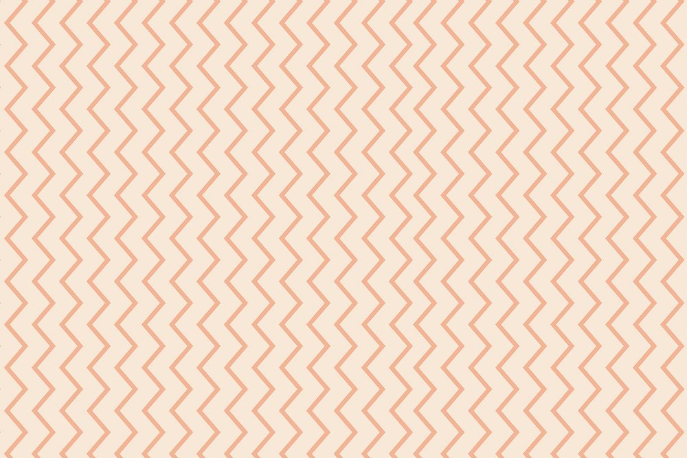 Beige zig-zag pattern background, abstract seamless vector