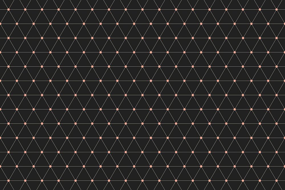 Triangle pattern background, abstract line in black vector