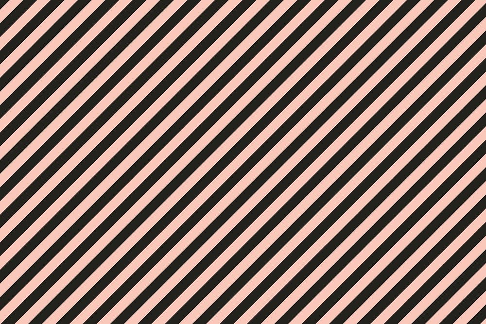 Aesthetic pattern background, black line seamless vector