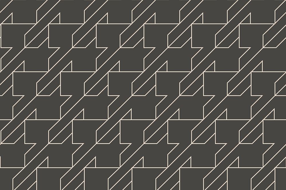 Houndstooth pattern background, abstract beige line