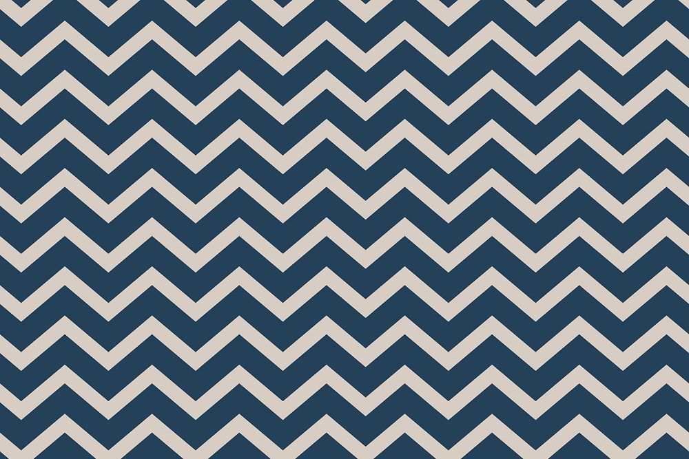 Tribal pattern background, chevron seamless in blue vector