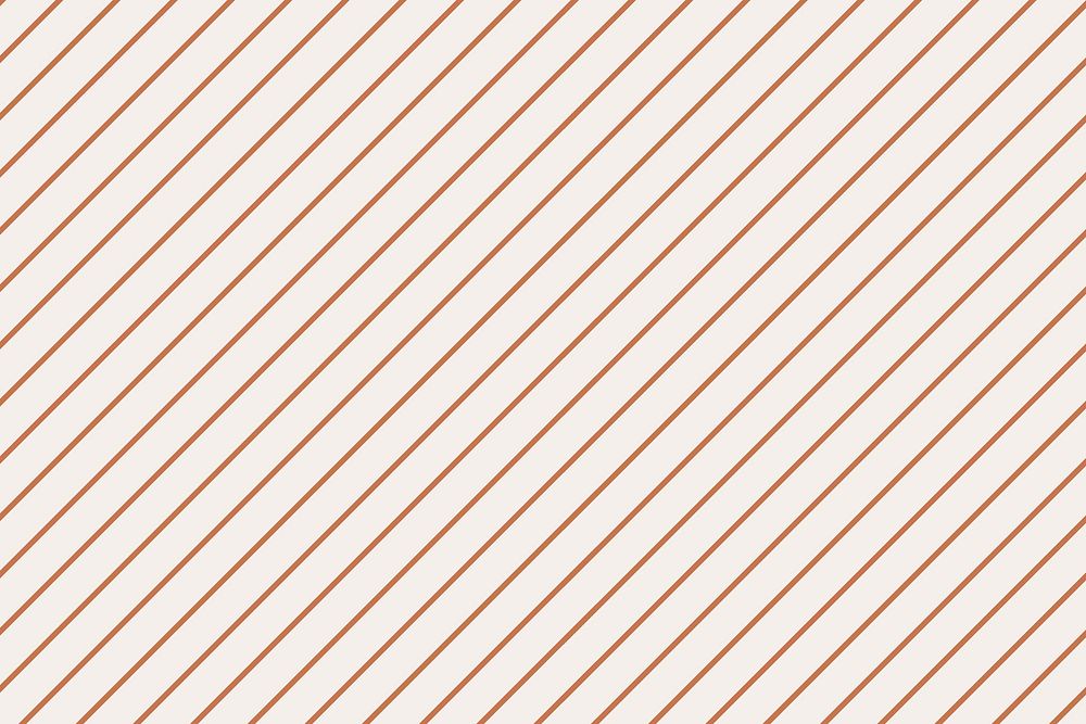 Diagonal stripes background, beige seamless line pattern vector