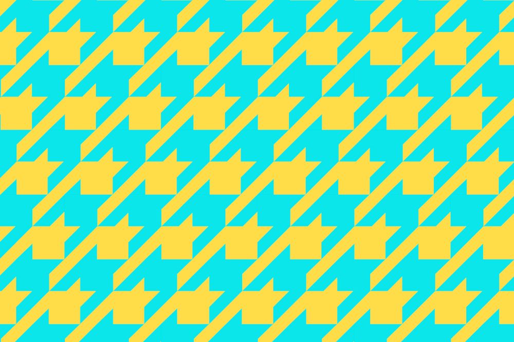 Colorful abstract pattern background, blue and yellow vector