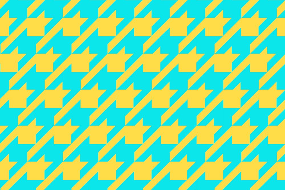 Colorful abstract pattern background, blue and yellow psd