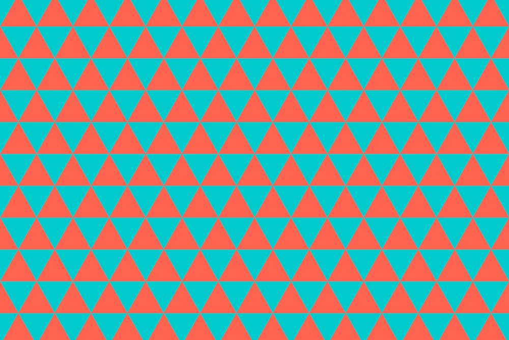 Triangle pattern background, abstract line in orange and blue psd
