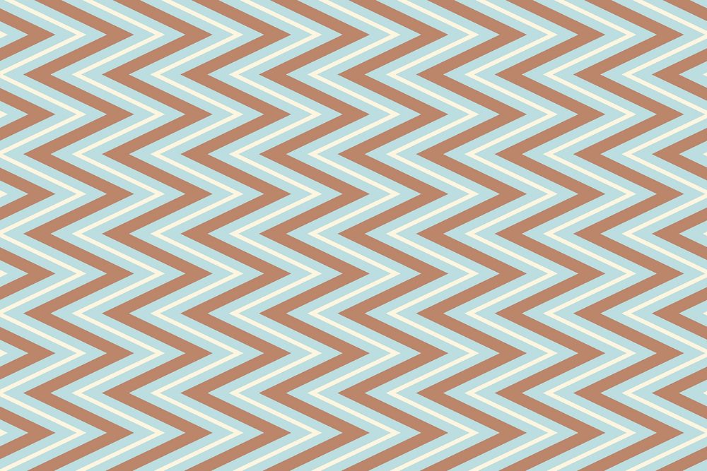 Blue zig-zag pattern background, abstract design psd