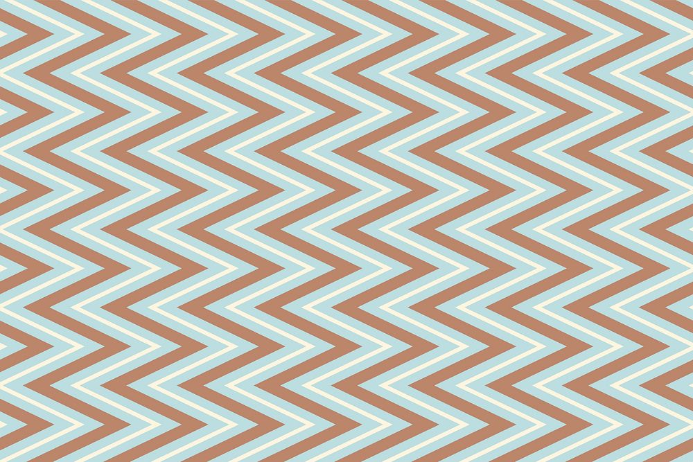 Tribal pattern background, chevron seamless in blue vector