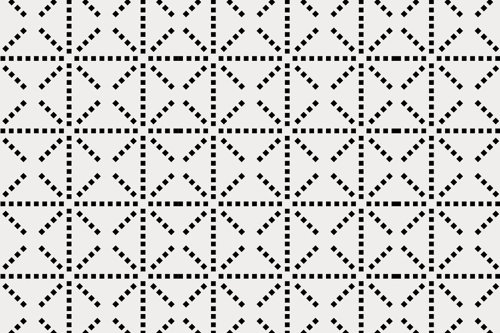 Cool gray pattern background, geometric design vector