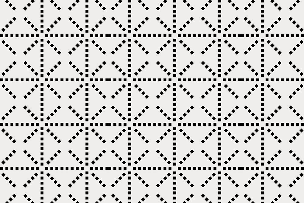 Square pattern background, gray geometric design psd