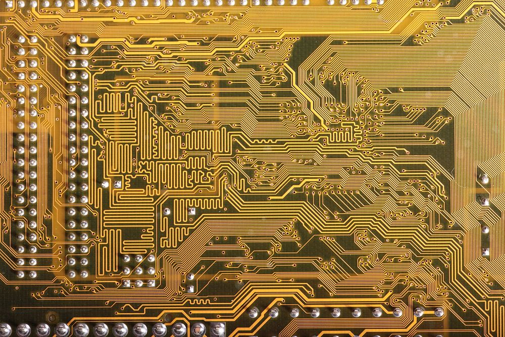 Free circuit board image, public domain computer CC0 photo.