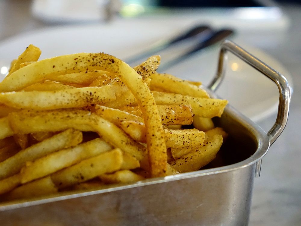 Free french fries image, public domain CC0 photo.