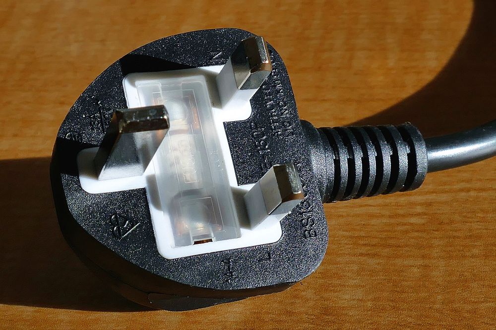 Free close up electrical plug image, public domain CC0 photo.