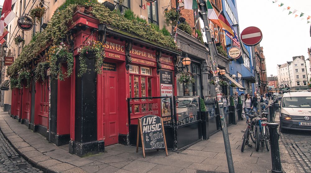 Pub in Dublin, Ireland, 19/05/2017