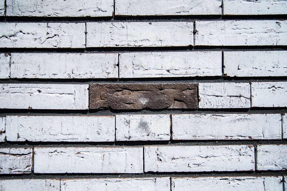 Brick wall texture, free public domain CC0 photo