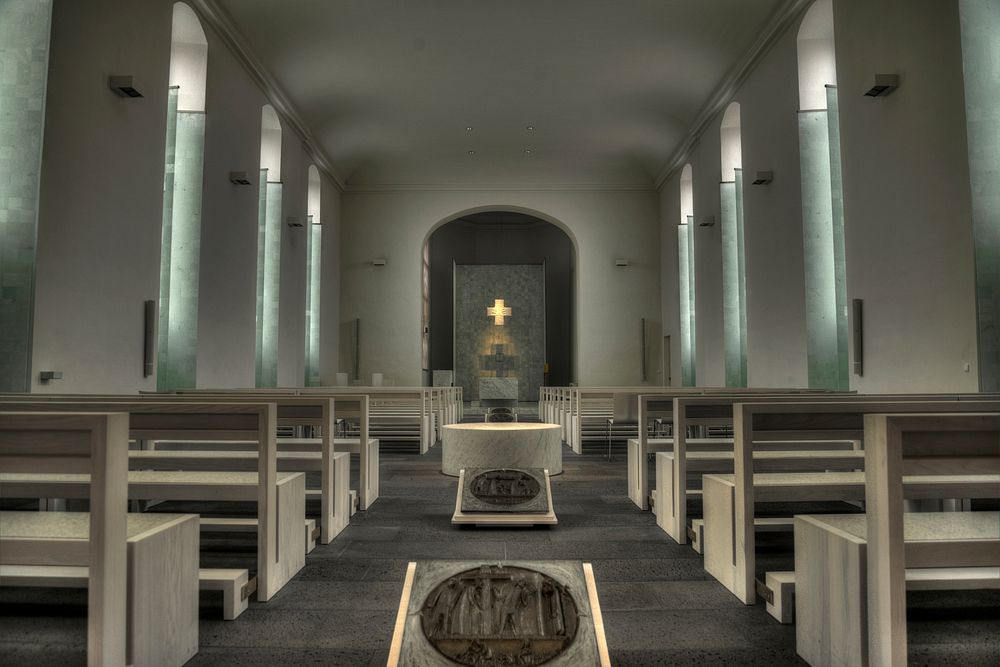 Free inside church image, public domain CC0 photo