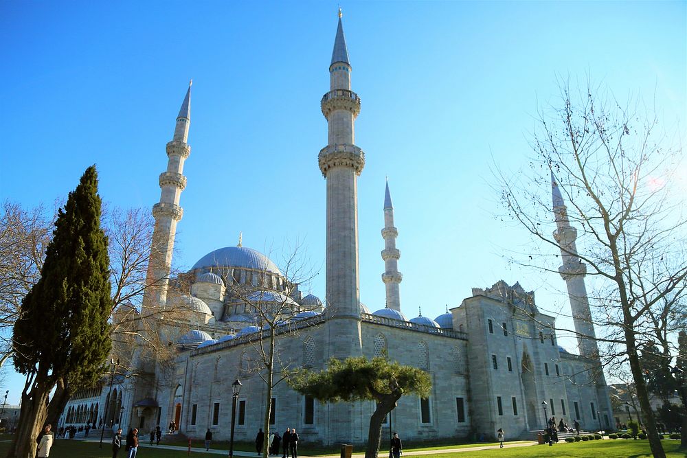 Free Suleymaniye mosque image, public domain place CC0 photo.