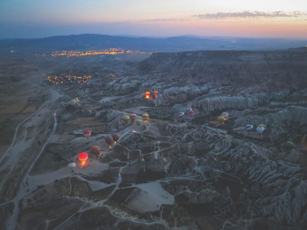 Free balloons in Cappadocia image, public domain travel in Turkey CC0 photo. 