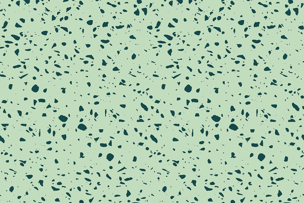 Mint green terrazzo seamless texture marble pattern background psd
