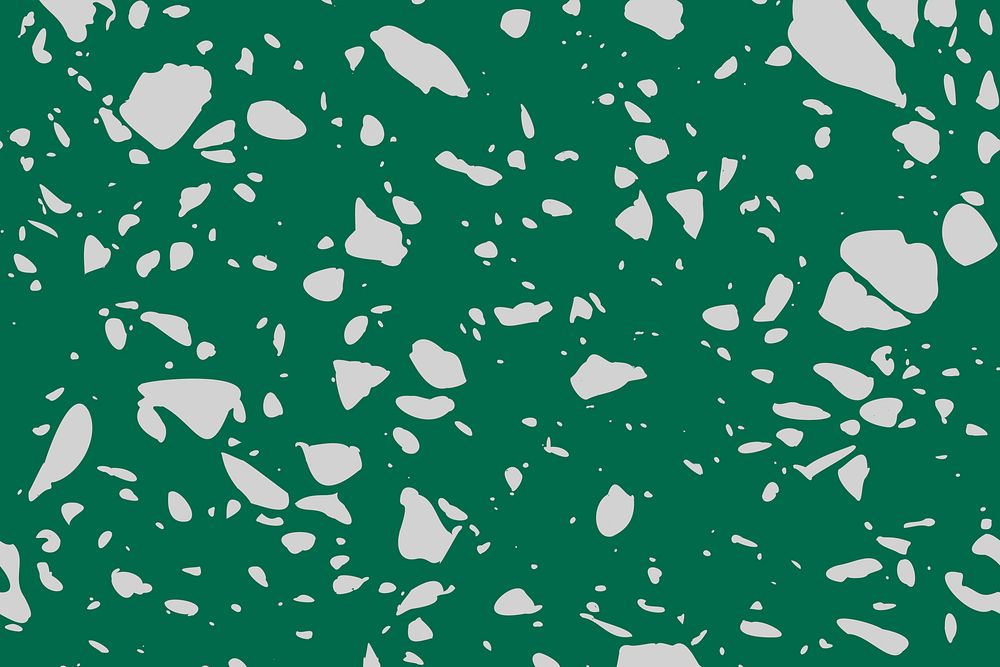 Green terrazzo seamless texture marble pattern background psd