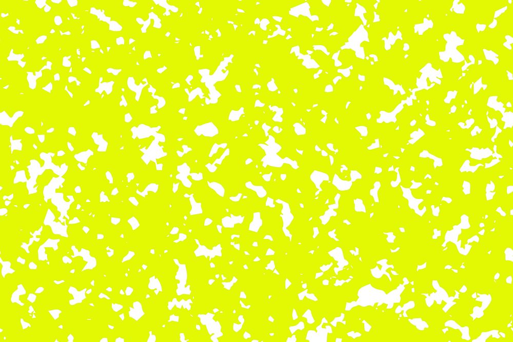 Lemon yellow terrazzo seamless texture marble background