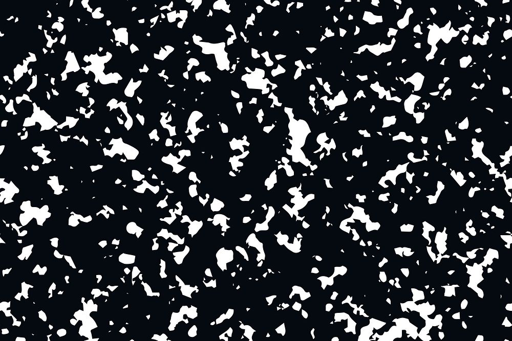 Simple black terrazzo pattern seamless texture marble background psd