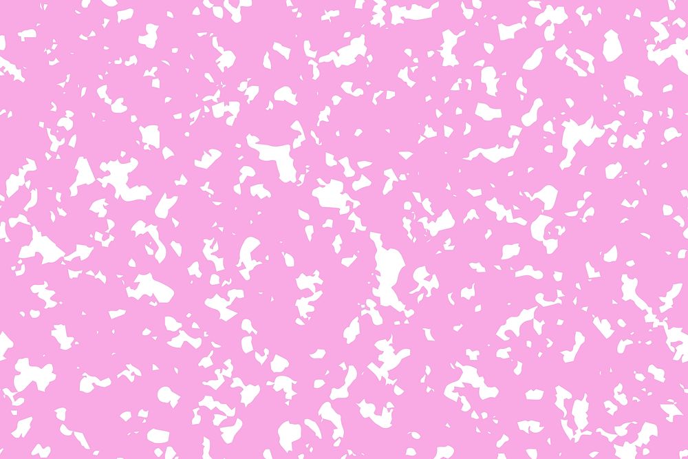 Pink terrazzo seamless pattern texture marble background vector