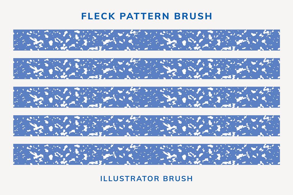 Light blue terrazzo illustrator pattern brush vector add-on