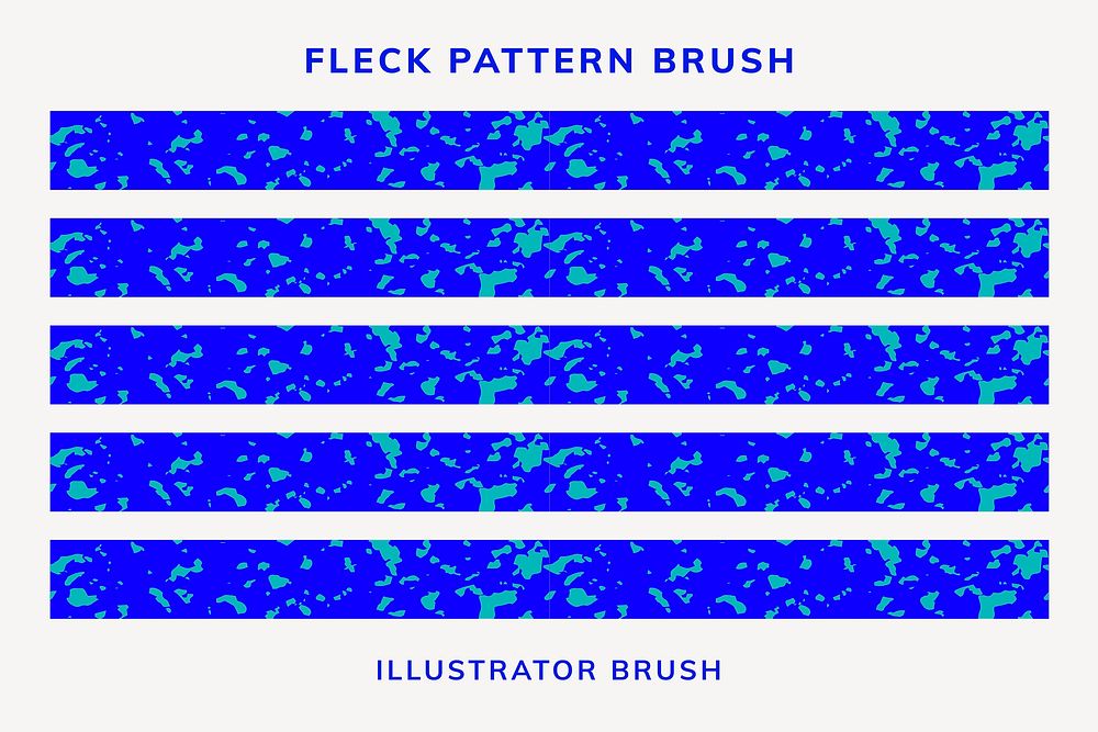 Blue terrazzo marble illustrator pattern brush vector add-on