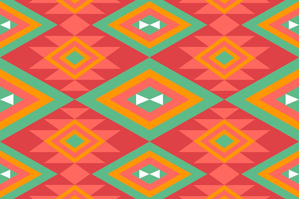 Mexican tribal pattern background, traditional style