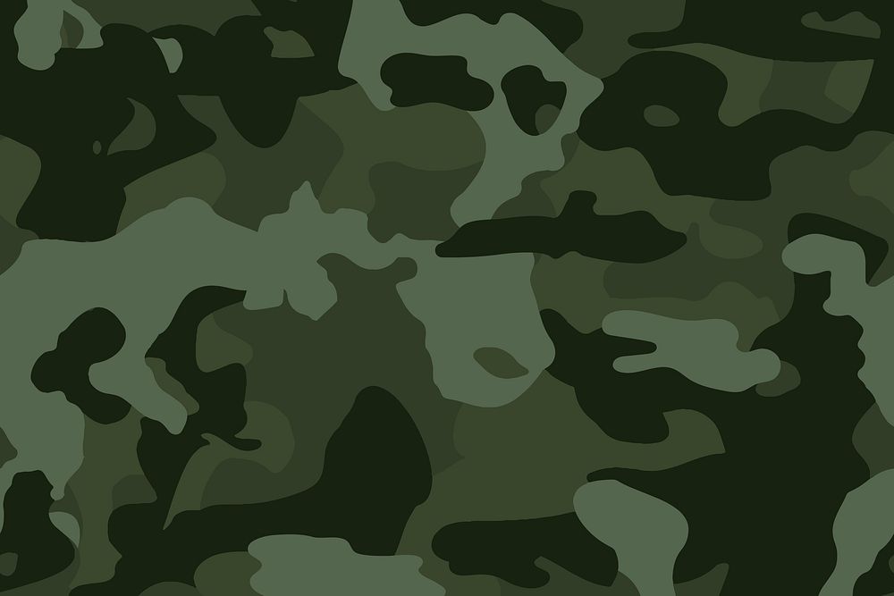 Aesthetic green camo pattern background design