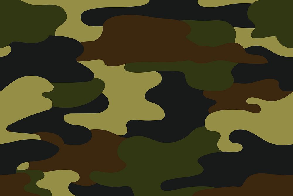 Army print background, camouflage pattern in aesthetic design