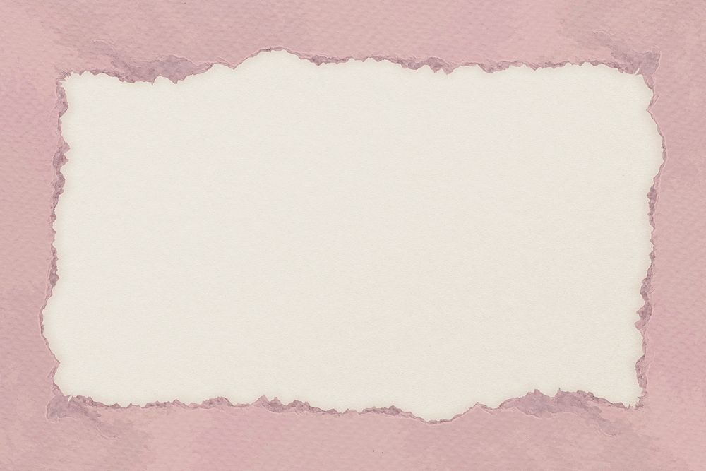 Paper texture frame background, pink feminine design
