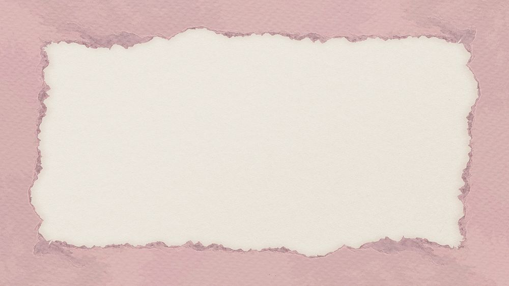 Paper texture frame desktop wallpaper, pink feminine background