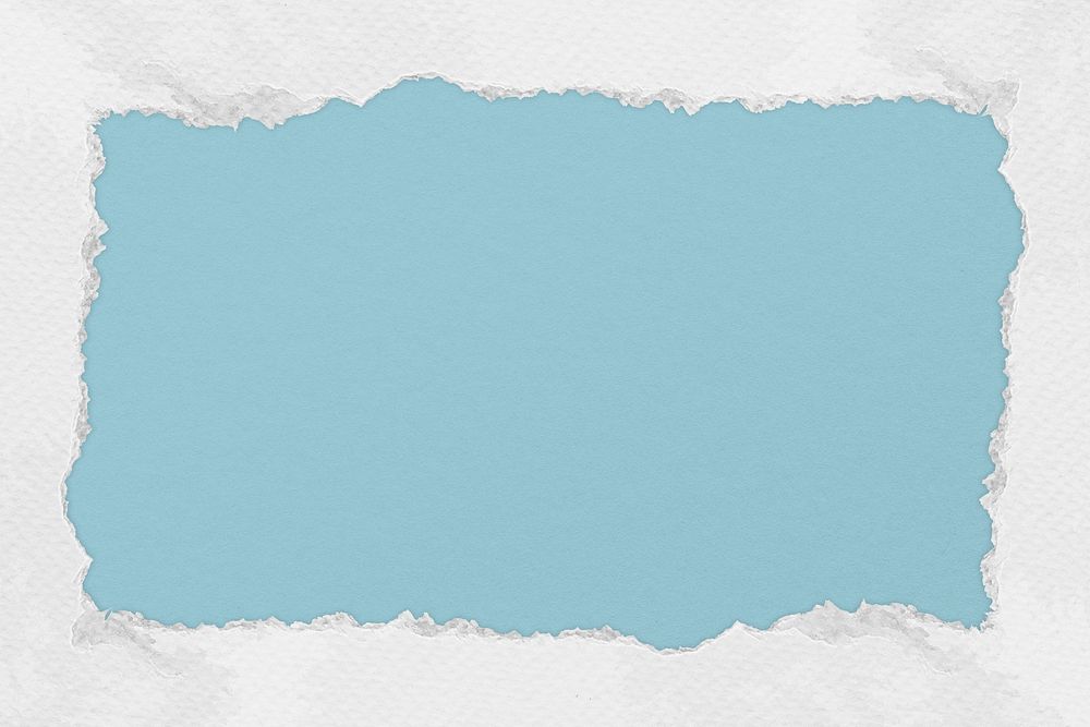 Blue frame background, paper texture creative